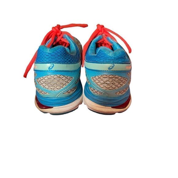 ASICS women’s gel cumulus 17, gray and blue running shoes size 9  - Picture 4 of 7